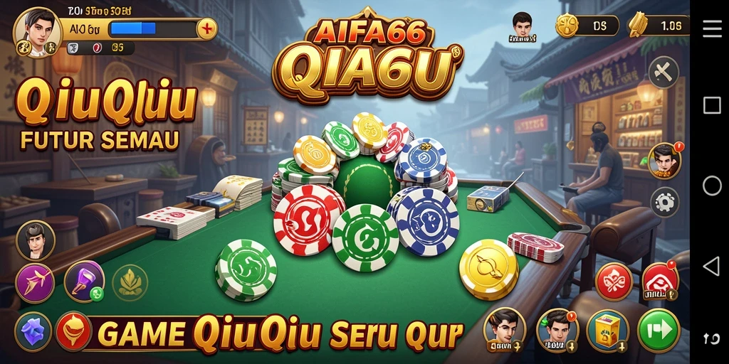 Screenshot gameplay AIFA66 dengan fitur seru QiuQiu.