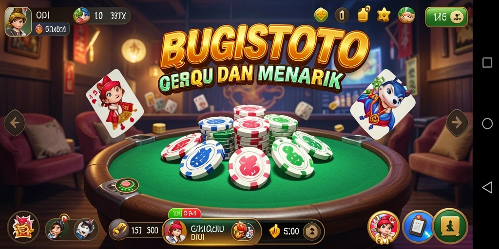 Gameplay QiuQiu yang menegangkan di BUGISTOTO.