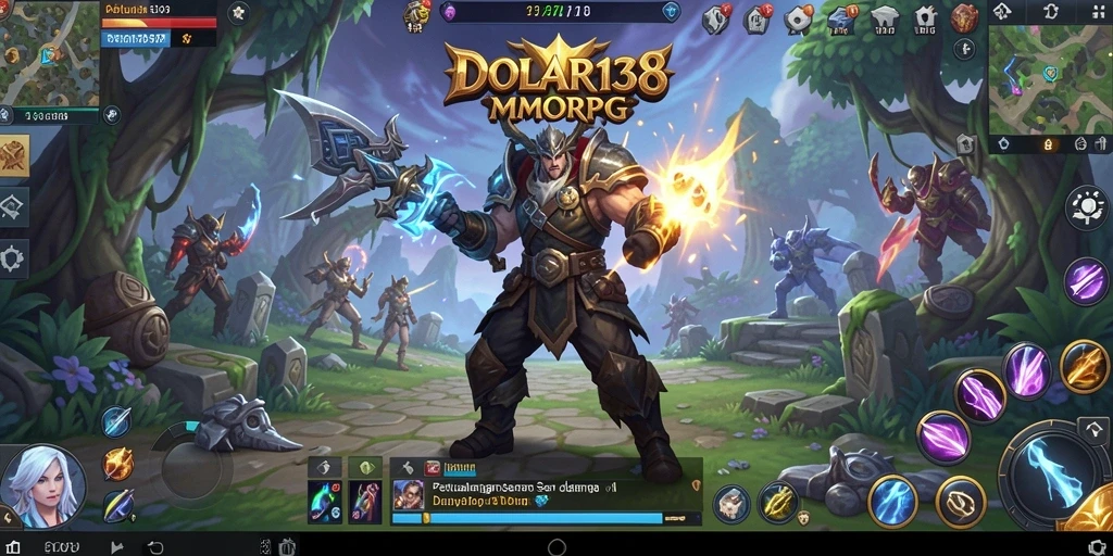 Gameplay mendebarkan DOLAR138 dalam dunia MMORPG.