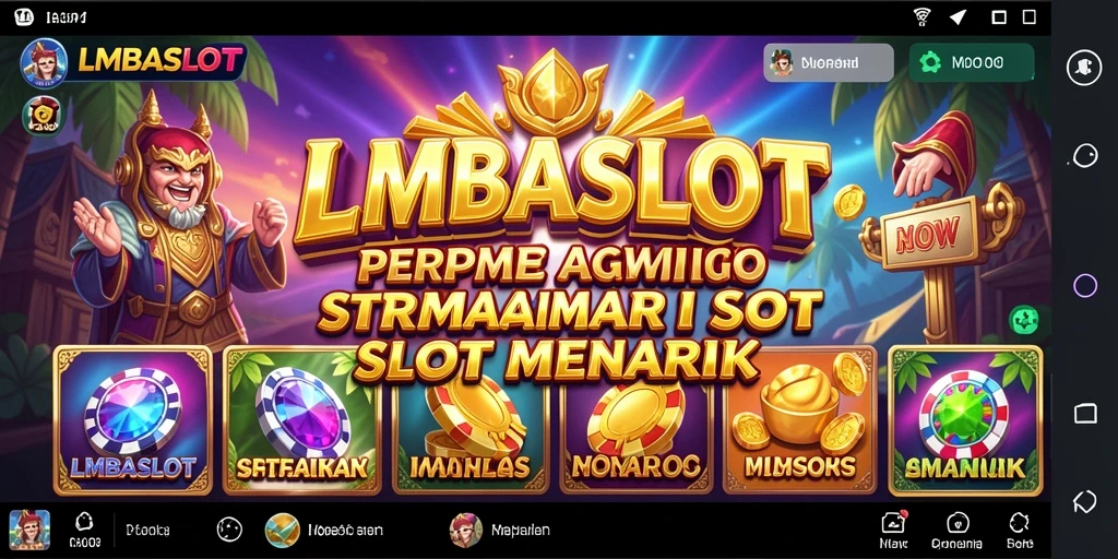 Tampilan premium LMBASLOT dengan gameplay memikat.